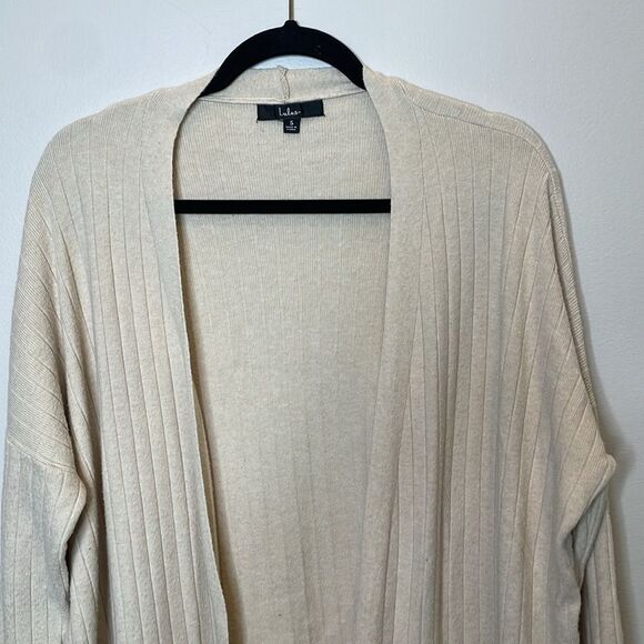 Lulu's Cream Cardigan Sweater - Picture 5 of 10